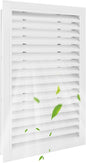 14"x20" Aluminum Gable Vent, Filter Screen by NafaYuncGableVent