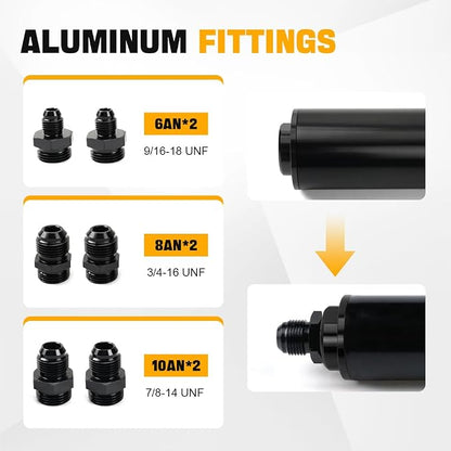 BARTOO 100 Micron Inline Fuel Filter - Image 5
