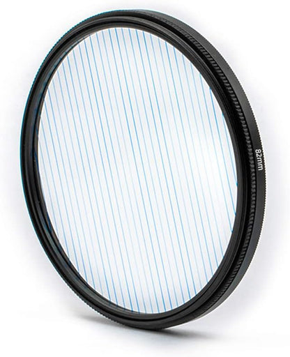 Prism Lens Filter 82mm Starlight Glare Filter Anamorphic Lens Flare Effect by KOGJAERS
