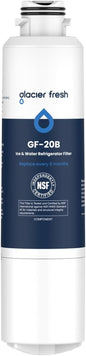 GLACIER FRESH Compatible with Samsung DA29-00020B Refrigerator Water Filter by GLACIERFRESH