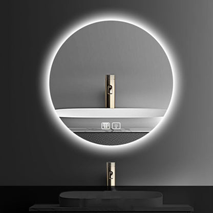 Bathroom Mirror with LED Lights and Touch Sensor, Wall Mounted Mirror with by YUGXTH