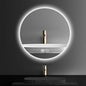 Bathroom Mirror with LED Lights and Touch Sensor, Wall Mounted Mirror with by YUGXTH