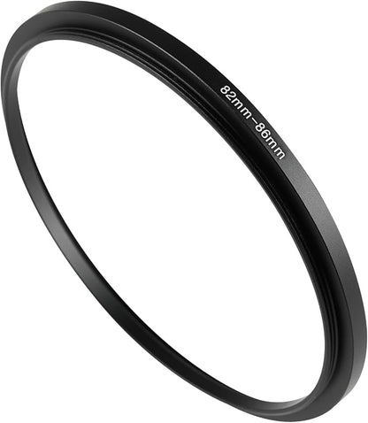 82-86mm Metal Step-Up/Down Ring Adapter Compatible by Unknown