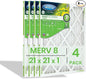 BestAir 21x21x1 Air Filter | MERV 8 Basic Allergen 7500 HVAC AC Furnace Filter by FreudenbergFiltrationTechnologies