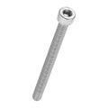 Kozelo 4pcs Socket Head Cap Screws - [M8-1.25 x 95mm] 304 Stainless Steel Allen Socket Drive for Electrical Motor 3D Printing Fan Engine Replacement Use, Silver