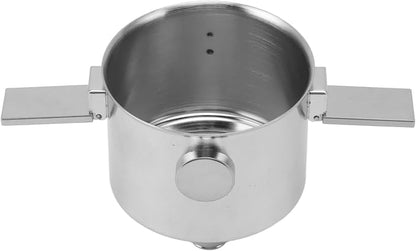 Portable Pour Over Coffee Maker Stainless Steel Reusable Coffee Filter Hand by plplaaoo