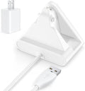 Charging Stand Dock Compatible with Ray-Ban Meta Smart Glasses - Glasses Charger for Wayfarer, Headliner, Skyler, Renewed, Oakley Meta HSTN, Portable Smart Glasses Charger Dock with Adapter (White)