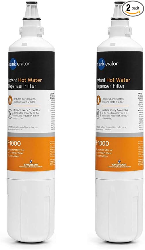 InSinkerator F-1000 Replacement Filter Cartridge, 2 pack by InSinkErator