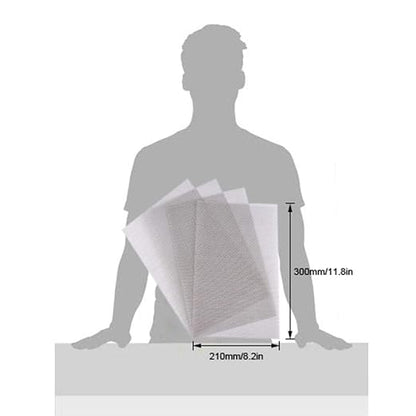 Valchoose 4PACK Stainless Steel Woven Wire Mesh Never Rust, Air Vent Mesh - Image 7