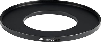 46-77mm Metal Step-Up Ring Adapter Compatible - Image 3
