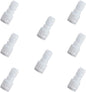 Reducing Straight RO Water Filter Union Connector, NSF Certified Plastic Push by ESHIONG