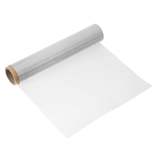 uxcell 250 Mesh 39" x 10" Woven Wire Mesh, 316 Stainless Steel Air Vent Filter by uxcell