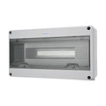 MOLLOM 18 Way Circuit Breaker MCB Distribution Protection Box with DIN Rail, IP65 Waterproof,for Indoor and Outdoor