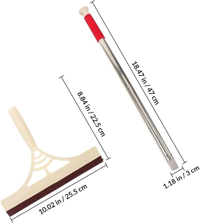 Artibetter Multifunction Window Squeegee Cleaner Wet Dry Broom - Image 7