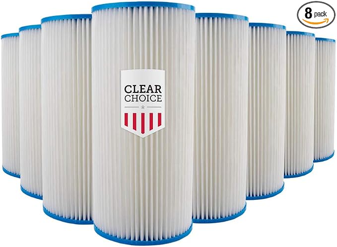 Clear Choice Sediment Water Filter 5 Micron 10 x 4.50" Water Filter Cartridge by ClearChoice+Great+Filters.+Great+Prices.