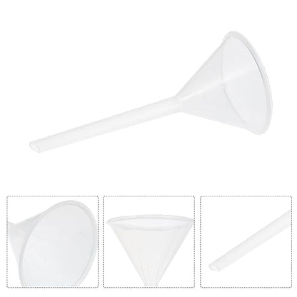 Veemoon 10pcs 75mm Plastic Triangle Filling Funnels Pp Scientific Laboratory - Image 4