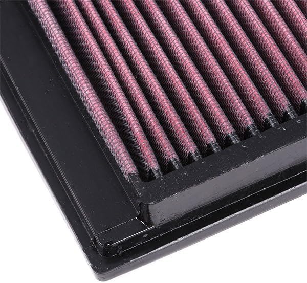K&N Engine Air Filter: Increase Power & Acceleration, Replacement Car Air - Image 3