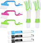 8pcs Window Groove Cleaning Brush Set Wet and Dry Scrubber Brushes by HOOTNEE