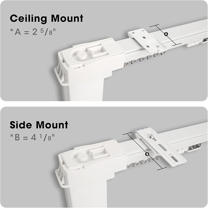 SmartWings Automatic Curtain Opener with Drapery, Motorized Vertical Blinds with Remote, Electric Closet Doors Sliding Panels Compatible with Alexa Google Homekit, Sheer Colorful Radiance
