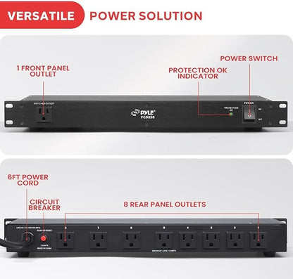 Pyle 150J Surge Protector Power Strip - Image 2