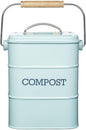 Kitchen Craft Living Nostalgia Vintage Blue Compost Bin LNCOMPBLU by KitchenCraft