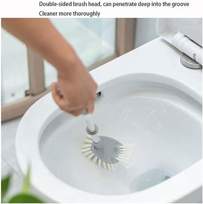 Plastic Toilet Brush，Toilet Bowl Scrubber, Toilet Brush Toilet Brushes and - Image 4