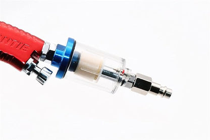 M5RU Sand Blaster Gun Kit Spray Gun Air Regulator Gauge+in-line Water Trap - Image 3
