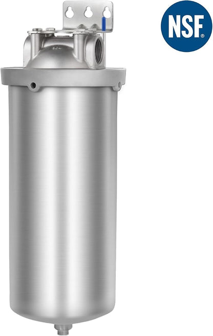 Amwater NSF/ANSI 42 Certification Big+ Stainless Steel Filter Housing - Image 2