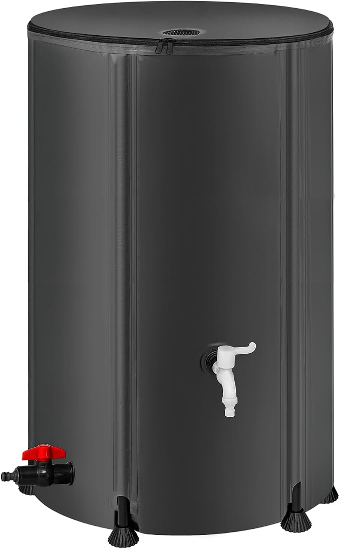 Collapsible Rain Barrel Water Storage Containers-100 Gallon Portable Rainwater by Unknown