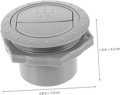 Cabilock 2pcs Air Conditioning Outlet Small Vent Return Adjustable Air Vent - Image 2