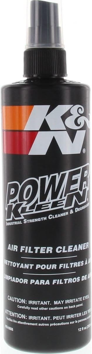 K&N Air Filter Cleaner and Degreaser: Power Kleen; 12 Oz Spray Bottle; Restore by KNEngineeringInc