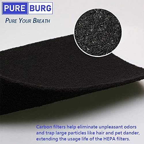PUREBURG Replacement Activated Carbon Filter Compatible - Image 5