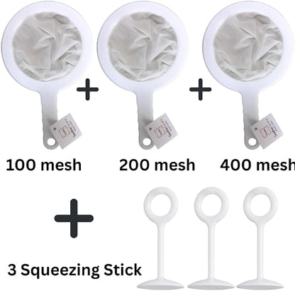 Kitchen Ultra-Fine Nylon Mesh Strainer I Filter Spoon Sieve - Image 2