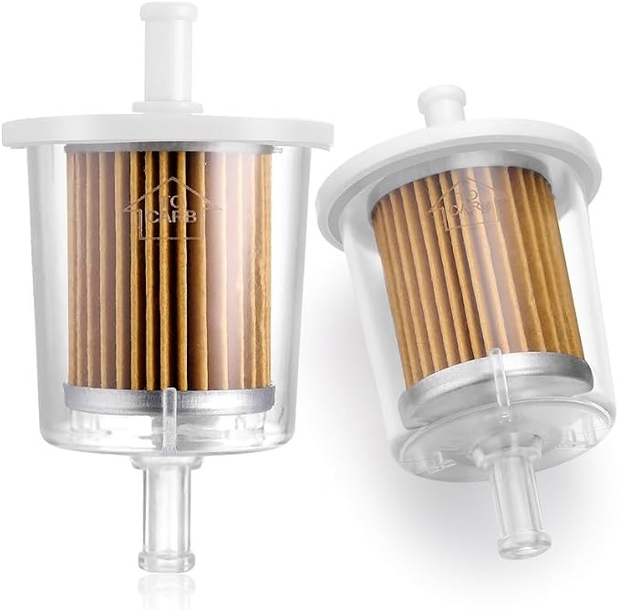 FUEL FILTER INDUSTRIAL HIGH PERFORMANCE UNIVERSAL INLINE GAS FILTER 5/16" 2 Pack - Image 2