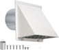 4 Inch Dryer Vent Cover Outside by JYINCPED