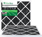Filterbuy 25x25x1 Air Filter MERV 10 Odor & Allergy Defense by Filterbuy