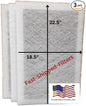 Fast-Shipped-Filters 3 Pack 20x25 Replacement Filter Pads Designed to Fit by Unknown