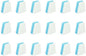 Nispira Fine Blue and White Disposable Air Filters Compatible by Nispira