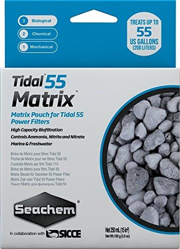 Seachem Laboratories 6506 55 Matrix 250 mL Tidal Filter - Image 3