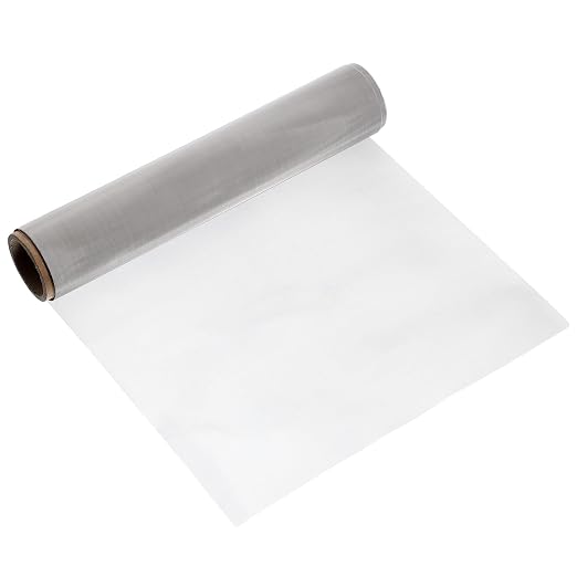 uxcell 200 Mesh 79" x 10" Woven Wire Mesh, 316 Stainless Steel Air Vent Filter by uxcell