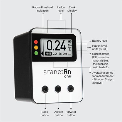 Radon One – Fast Home Radon Gas Detector - Image 4