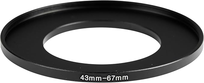 43-67mm Metal Step-Up Ring Adapter Compatible - Image 3
