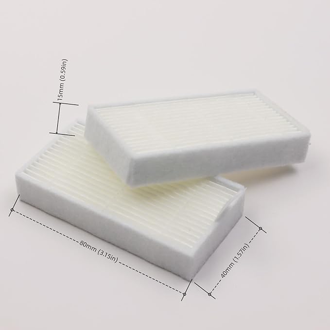 10pcs HEPA Filter for ILIFE Vacuum Cleaners, Replacement Filters for ILIFE V3 - Image 2