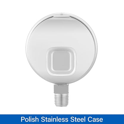 MEASUREMAN Fully Stainless Steel Hydraulic Glycerin Filled Pressure Gauge - Image 2