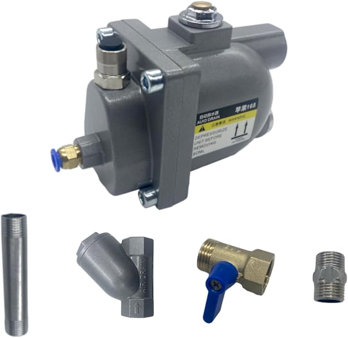 Air Compressor Auto Drain Valve G1/2'' 1.6Mpa Automatic Drainer - Image 5