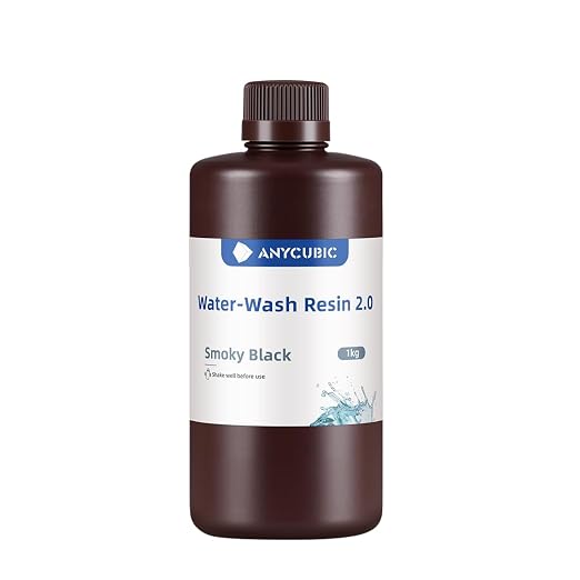ANYCUBIC Water Washable 3D Printer Resin 2.0, 405nm High Precision 3D Resin by ANYCUBIC
