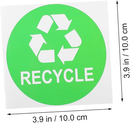 9pcs Trash Can Stickers for Waste Sorting Self-Adhesive Garbage Classification - Image 5