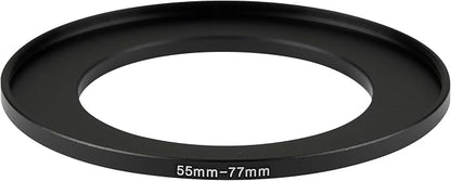 55-77mm Metal Step-Up/Down Ring Adapter Compatible - Image 3