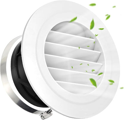 Soffit Vents 8 Inch, Round Exhaust Air Vent Cover by Unknown