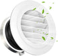 Soffit Vents 4 Inch, Round Exhaust Air Vent Cover by Unknown